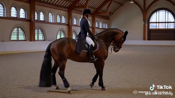 What do you think of ai ? #Ai #horseriding #horseai #aihorseriding🐎 #hailuoaivideo