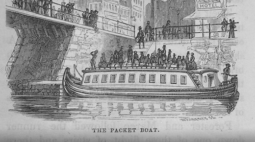 How the Erie Canal played a crucial role in Underground Railroad