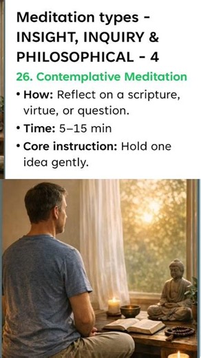 Contemplative Meditation: The Art of Holding One Idea Gently