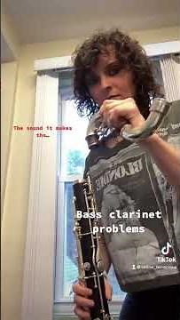 Bass clarinet problems #shorts