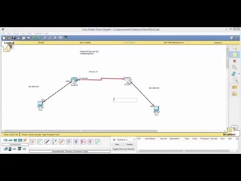 Configuring RipV2 in Packet Tracer