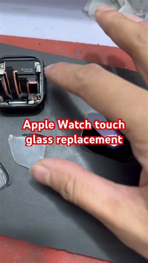 Apple Watch touch screen glass replacement #smartphone #applewatch #repair #tech