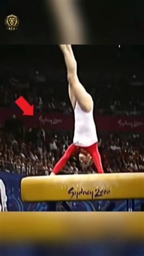 2000 Olympics Gymnastics Error 😱 | Vault Set Too Low!