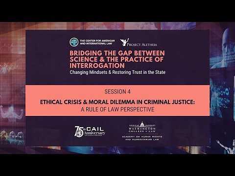 Ethical Crisis & Moral Dilemma in Criminal Justice: A Rule of Law Perspective