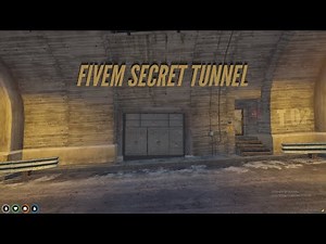 Fivem secret tunnel | Fivem Mods | Interior & map for Roleplay | FiveM mlo store
