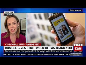 Bumble gives staff week off as thank you