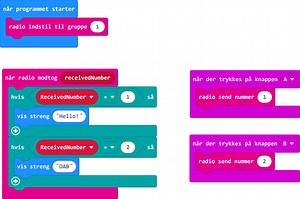 Kodeopgave: Lav krypteringssender med BBC micro:bit