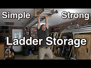 How to Store Your Extension Ladder