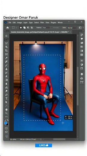 😱 **99% Don't Know This One-Click Photoshop Trick!. Remove Anything Like a Pro 😍