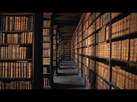Old Library Ambience • Book Pages Turning & Quiet Study Sounds for Focus & Relaxation