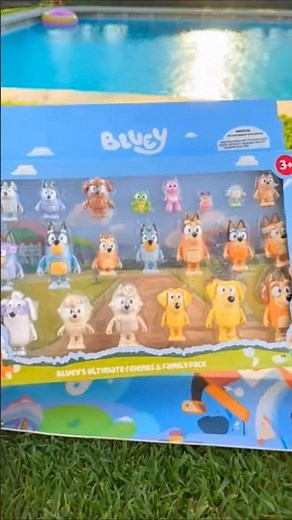 🎉 Bluey Ultimate Friends & Family Pack Toy Unboxing! #Blueytoys #Blueytoyunboxing #toysforkids