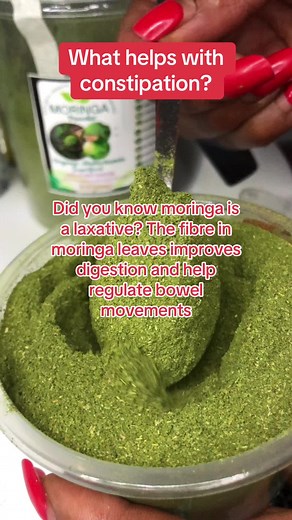 Moringa Powder Benefits for Constipation Relief