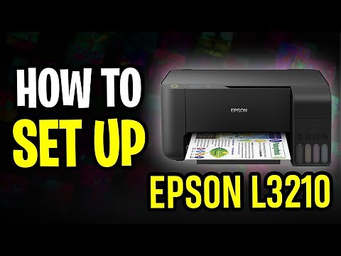 How to Set Up New Printer Epson L3210 - Step by Step Tutorial (2025)