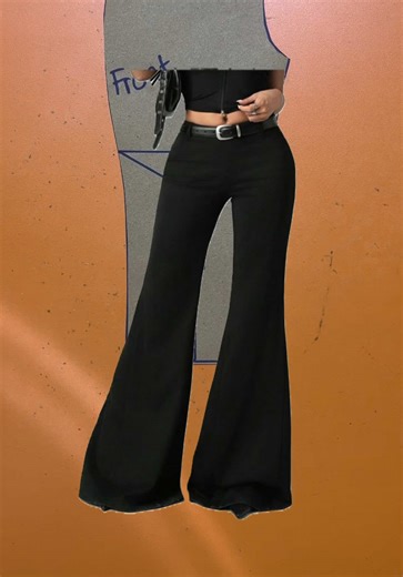 Flared Jeans Design Tutorial: Sew Your Own Bell-Bottoms