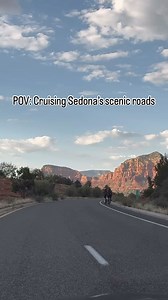 17K views · 2.3K reactions | Take the scenic route through Sedona’s breathtaking landscapes  Whether you’re cruising in the car or pedaling your way through, every turn offers a new view worth slowing down for. ‍♂️ Ready to explore the open road? Let the adventure begin! Check out VisitSedona.com for great trip itineraries! : @expertcruiser #VisitSedona #SedonaViews #AdventureAwaits” | Visit Sedona | Facebook