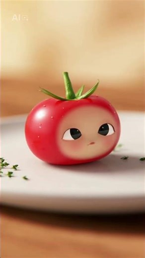 Sweet Baby Face Eats Cake 🥺🍰tomatoes face 💖 So Cute #shorts #viral