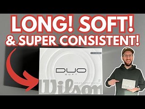 WILSON DUO SOFT 2025 GOLF BALL REVIEW! The World's Softest Golf Ball is LONG and CONSISTENT!