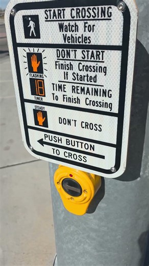 Polara iN2 Crosswalk Button Video 1 #crosswalkbutton #crosswalksafety