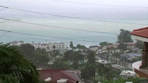 Morning looms over Montego Bay as Jamaicans await landfall of Hurricane Melissa