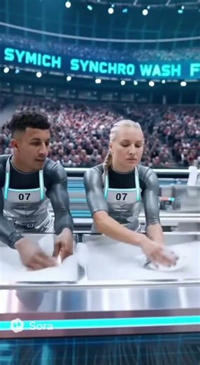 The Dishwashing Olympics of the Future 🧽🏅
