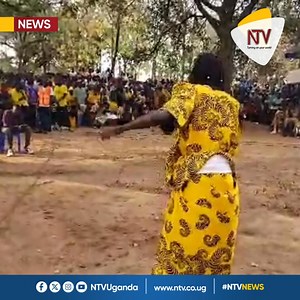 Local artist Snapy Badman and a comedian performed for General Moses Ali, featuring the song “Udi Odeni,” which translates to “a young person who grew old.” The event marked the conclusion of his campaign in Pachara Sub-county, as he prepares for his final rally scheduled for January 10, 2026, alongside @BalaamBarugahar. 📷 MarkoTaibot | NTV Uganda