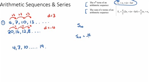 IB数学AA HL Arithmetic sequence