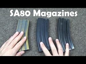 SA80 Magazines: The First 3 Generations For The L85A1, L85A2, L86A1, L86A2, L98A1 and L98A2