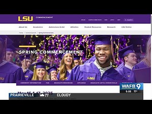 LSU celebrates commencement ceremonies May 16-17