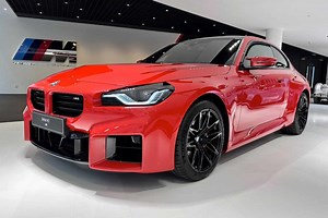 2023 BMW M2 Toronto Red With Carbon Roof Spotted