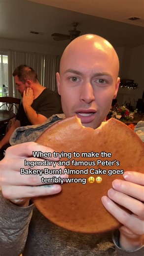 I was trying to make my favorite cake of all time!! The famous Burnt Almond Cake from Peter’s Bakery in San Jose, CA! But, it was an epic fail! Will try again soon 👏🏼 #burntalmondcake #petersbakery #cakefail