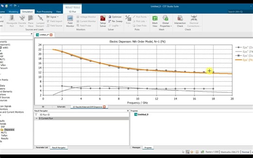 如何在 CST 中定义新材料