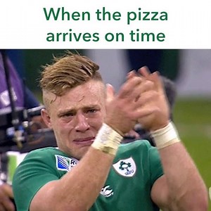 When the pizza arrives on time | The Irish Post