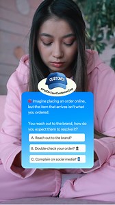 🛍️ Imagine placing an order online, but the item you received isn’t what you ordered. What would you do? A. Reach out to the brand B. Double-check your order C. Complain on social media Being customer-first means making communication easier and efficient. Imagine having all your customer messages in one place—allowing you to respond quickly and stay organized. 📩 Whether it’s about an order 📦 or a general inquiry, having everything in one place helps you stay organized and respond faster. No m