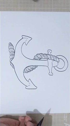 How to Draw AN ANCHOR