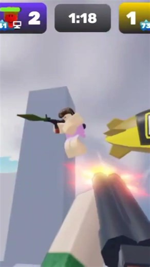 Sniper and shotgun deadly combo #roblox #gaming #viral