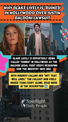 😳 Blake Lively’s Hollywood Fallout Gets Even Bigger Amid Lawsuit #shorts