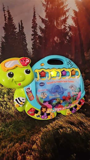 Touch and Teach Sea Turtle #vtech #learningtools #interactive #satisfying #youtubeshorts