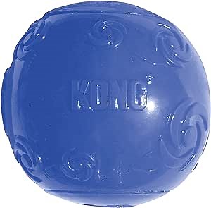KONG Squeezz Ball Dog Toy, Medium, Colors Vary