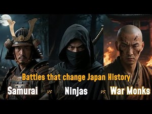 Samurai vs Ninjas vs War Monks The Untold Battles That Changed Japanese History