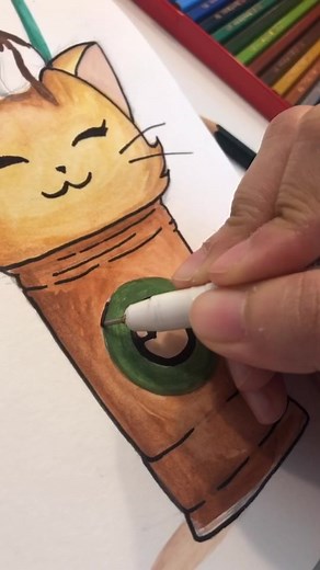 ‏#drawingchallenge اكتر شي كيوت شفته في حياتي 😱😩♥️ حمووووت