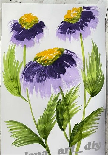 Drawing Flowers for Kids: Easy Flower Paintings Tutorial