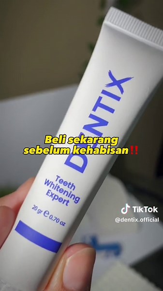Membalas @Syaaaah yuk bantu gigi kamu glow up bareng Dentix. BELI SEKARANG‼️