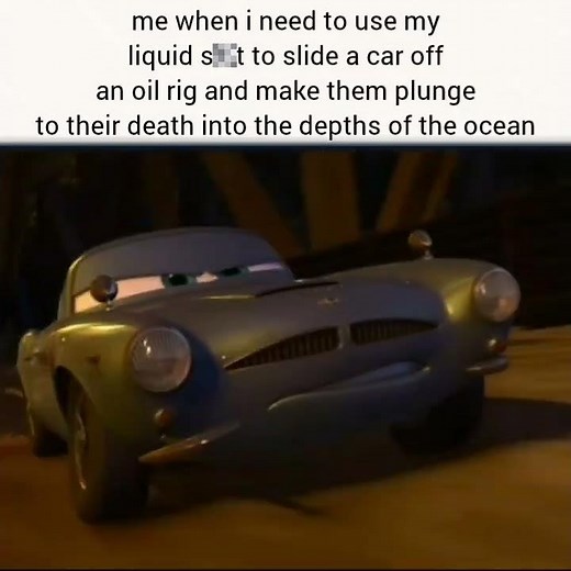 finn mcmissile chase in cars 2 be like: