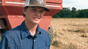 Arkansas added an unexpected rice grower and location in 2023. Watch the encouraging story of 17-year-old Logan Simon and how his first rice crop produced banner yields, not in the state's delta region but on land west of Little Rock. | Arkansas Farm Bureau Federation