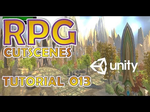 How To Make An RPG For FREE - Unity Tutorial #013 - CUTSCENES & FONTS