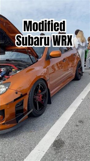 Modified WRX😬#CarLover #Subaru #CarShow