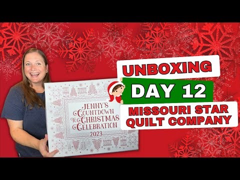 Unboxing Day 12 of Jenny's Countdown to Christmas Box