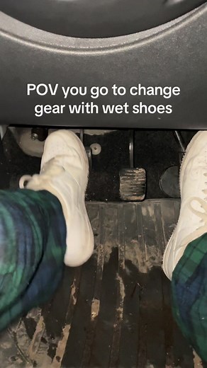Driving Challenges with Wet Shoes: A POV Experience