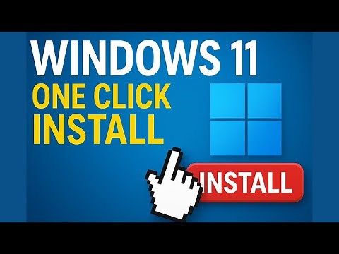 One Click Windows 11 Installation Setup (Unattended Install Guide!)