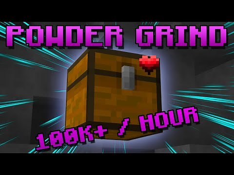 How To Powder Grind The FASTEST | Hypixel Skyblock